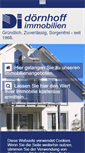 Mobile Screenshot of doernhoff-immobilien.de